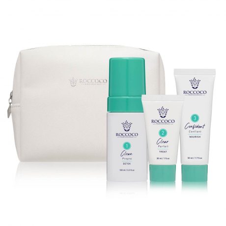 Roccoco Botanicals Clean, Clear, Confident Kit