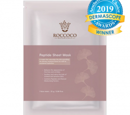 Roccoco Botanicals Peptide Sheet Mask